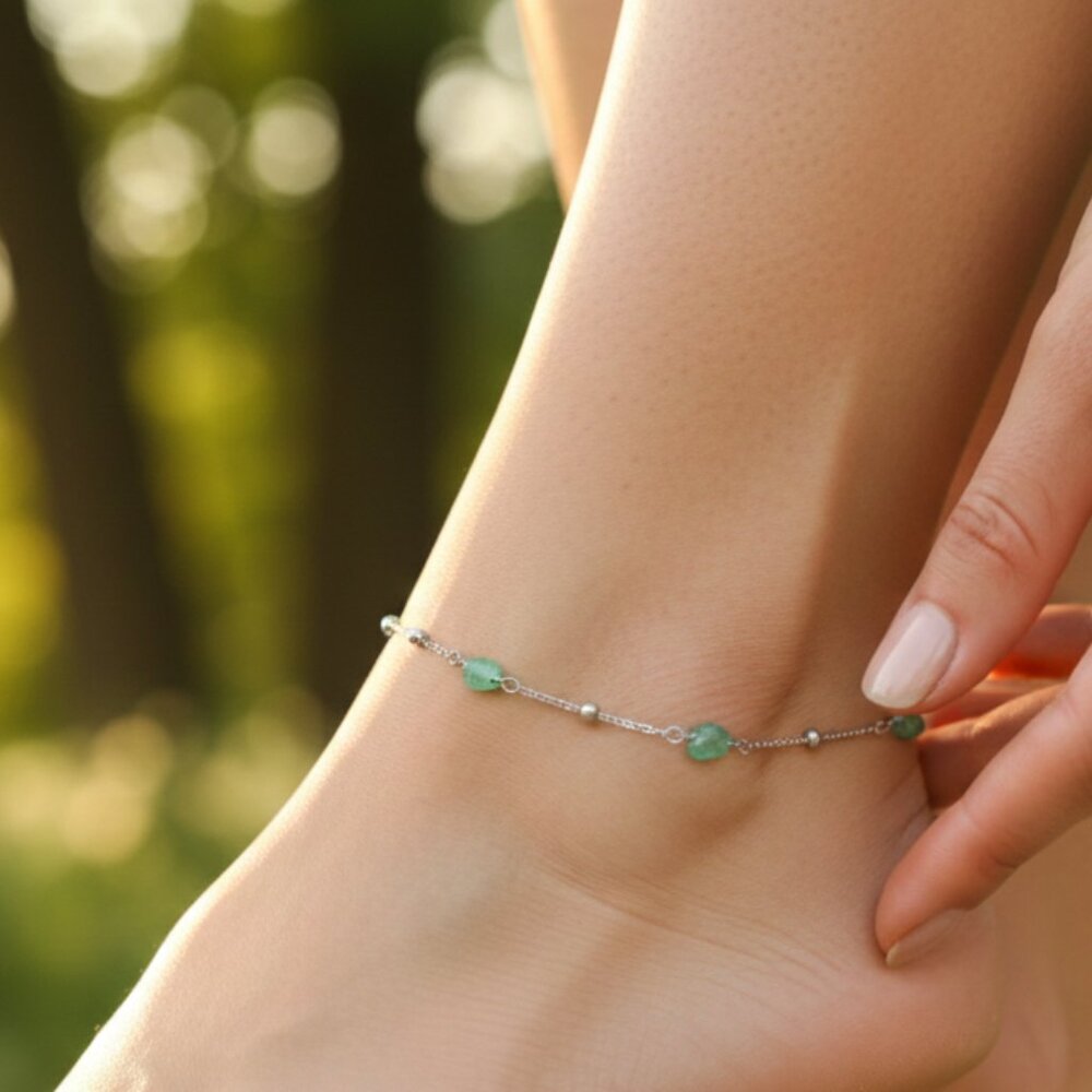 Elegant Handmade Anklet – Perfect for Women & Girls | Ideal Gift Option, DYC1679